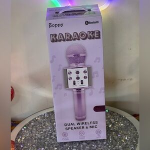 NIB - XO Poppy Bluetooth Karaoke Dual Wireless Speaker and Mic.